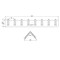 Mytee Products Blue Corner Protector V Shaped/V Edge Guard - 8in x 8in x 48in Inches PCPVB48B - alternate 6