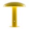 Jonathan Y Suillius 11" Contemporary Bohemian Rechargeable/Cordless Iron Integrated Portable LED Mushroom Table JYL7114C - alternate 1