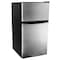 Megachef 3.2 Cubic Feet 2 Door Refrigerator/Freezer in Stainless Steel MCR-D89 - alternate 8