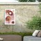Trademark Fine Art Outdoor Canvas Art Jocelyn Benford 'Pink & Red' Wall Art for  Patios, or Gardens GRL01835-OC3047WR - alternate 7