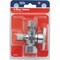 Do It Best 5/8'' OD x 3/8'' OD x 1/4'' OD Quarter Turn Angle Valve DIB2904LF - alternate 2