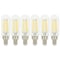 Westinghouse 5W 60W Eq. Clear T8 Dimmable Filament LED Light Bulb, Candelabra Base, 6PK 5335020 - alternate 1