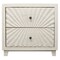Homeroots 30" Ivory Two Drawer Nightstand 488773 - alternate 4