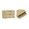 Manhattan Comfort Grace Nightstand in Natural Oak and Gold NS007-GNO - alternate 8