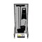 5S Supplies Housekeeping Shadow Board Broom Station V18, Gray / Black, Kit + Stand HSB-V18-GRAY/BLACK-KIT-STAND - alternate 1