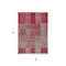 Homeroots 5' X 8' Burgundy Pink And Blush Striped Washable Indoor Outdoor Area Rug 613164 - alternate 8