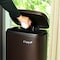 Elama 3Pc 8 Gallon and 1.3 Gallon Stainless Steel Step Trash Bin Set with Slow Close in Matte Bronze EL-H8-30L-3 - alternate 5