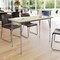 Flash Furniture Commercial Adjustable Height Rectangular Activity Table - Standard Legs-LT NAT XU-A2448-REC-LTNAT-T-A-GG - alternate 7