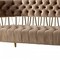 Homeroots 62in Beige And Gold Velvet Loveseat 489287 - alternate 4