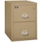 Fireking 2 Drawer, 2 Hr Fire & Impact Rated, Vertical, 32" depth Legal Sand 2-2130-2SA - alternate 1