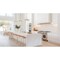 Z-Lite Ludo Matte White + Modern Gold 1 Light Pendant 829P16-MW-MGLD-LED - alternate 5