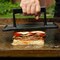 Razor Grill Press, 11.6 in L, 8.78 in W, Rectangular, Cast Iron/Wood, Stay-Cool Handle 08821RZ - alternate 3