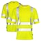Dome75 Hi-Vis Short Sleeve Shirt, ANSI/ISEA 107-2020 Class 3, Type R, 100% Polyester Birds-Eye Mesh, MD DSS1431 - alternate 1
