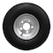 Antego Single Trailer Tire On Rim 570-8 5.70-8 Load C 5 Lug Galvanized Wheel A83750105757065708 - alternate 1