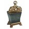 Homeroots 6" Green Polyresin Desk Organizer 469197 - alternate 1
