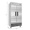 Koolmore 39 in. Commercial Stainless Steel 2-Door Reach-In Refrigerator, 30 cu. ft. RIR-2D-SS35C - alternate 9