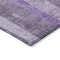 Homeroots 9' X 12' Purple And Lilac Striped Washable Indoor Outdoor Area Rug 617846 - alternate 6