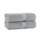 Arkwright Home Egyptian Cotton Bath Towel 30x54 Dark Grey - Pack of 2, 2PK P-EGYP-3054-DGY - alternate 1