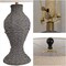 Jonathan Y Elicia 31 in. Coastal Bohemian Hand Woven Water Hyacinth Urn LED Table Lamp, Gray JYL1015C - alternate 7