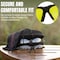 Bison Life Valkyrie Black Temple Interchangeable Safety Glasses Kit, ANSI Z87.1, UV Protection SH-VKSG-CLBKT-MS17-5LSET - alternate 6