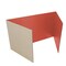 Flipside 12 x 48 Study Carrel Red Corrugated Pack of 24 60049-24 - alternate 5