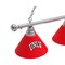 Holland Bar Stool Co UNLV 3 Shade Billiard Light, Chrome Fixture BL3CHUNevLV - alternate 5