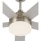 Afx Maddox - 52in 5 Blade LED Ceiling Fan - Silver Finish MDXN525LACSNSL-WS - alternate 5