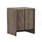 Manhattan Comfort Novara 22in Nightstand in Jacobean Walnut (2-Drawer) NS1670-2 - alternate 8