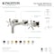 Kingston Brass Double-Handle Wall Mount Bathroom Faucet, Polished Brass KS6122NX - alternate 5