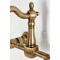 Kingston Brass Two-Handle Wall Mount Bridge Kitchen Faucet, Antique Brass KS2443BPL - alternate 5