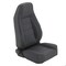 Smittybilt 7618 CJ & WRANGLER CJ/YJ/TJ/LJ SEAT  FRONT  FACTORY STYLE REPLACEMENT W/ RECLINER  DENIM BLACK 45015 - alternate 1