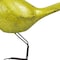 Homeroots Set of Three Lemongrass Green Polyresin and Metal Bird Sculptures, 3PK 520809 - alternate 5
