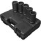 Sunex 1 in Drive Sae & Metric 6 Point Combination Budd Wheel 5-Piece Impact Socket Set 5626 - alternate 2