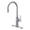 Anzzi Cresent Single Handle Pull-Down Kitchen Faucet, Polished Chrome KF-AZ1068CH - alternate 8