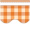 Teacher Created Resources Orange Gingham Scalloped Border Trim, 35 Feet Per Pack, 6PK TCR5999 - alternate 2