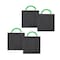Mytee Products 12in x 12in x 1in High-Density Outrigger Pads - Black, 4PK ORP-121210x4 - alternate 17