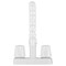 Dura Faucet Used For Lavatory Exterior Quick Connect Faucet White With Flexible Spout DF-SA183K-WT - alternate 4