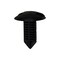 Auveco Toyota Trim Retainer 16mm Head Diameter 16mm Stem Length, 25PK 20184 - alternate 1