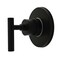 Kingston Brass Single-Handle Six-Way Diverter Valve with Round Trim Kit, Matte Black KS4030CML - alternate 1