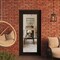 Vdomdoors Front Exterior Prehung Metal-Plastic Door Clear Glass / MANUX 8666 Matte Black / Office Commercial MANUX8666EXD-BLK-W30xH80-LH-I - alternate 2