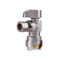 Sharkbite Angle Stop Valve, 1/2 in x 3/8 in Connection, Push-to-Connect x Compression, 4 gpm, Brushed Nickel 23036LFBN - alternate 2