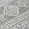 Homeroots 8' Gray And Ivory Round Southwestern Washable Indoor Outdoor Area Rug 593686 - alternate 6