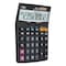 Deli Desktop Calculator, Tax + 120-Step Check, Acrylic Display, Dual Power, Black, 10PK E1630 - alternate 4