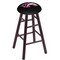 Holland Bar Stool Co Maple Bar Stool, Dark Cherry Finish, Southern Illinois Seat RC30MSDC - alternate 1