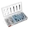 Performance Tool 74 pc. Clevis Pin Assortment, Universal Fit, Plastic Case W5359 - alternate 1