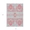 Homeroots 8' X 10' Blush Sky Blue And Brown Oriental Washable Indoor Outdoor Area Rug 597671 - alternate 8