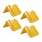 Mytee Products 4 Pack 8inx8inx12in Yellow Flatbed Corner Protector Edge Guard for Tie-Down Strap, 4PK PCPVB12Yx4 - alternate 1