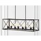 Jonathan Y Ferme 39" 8-Light Adjustable Iron Farmhouse Industrial LED Dimmable Pendant, Oil Rubbed Bronze JYL7504A - alternate 13