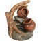 Best Garden 7'' W. x 11'' H. x 8.7'' L. Resin Bowl Tabletop Fountain WXF04337 - alternate 1