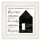 Homeroots A Blessing 1 White Framed Print Wall Art 404774 - alternate 1